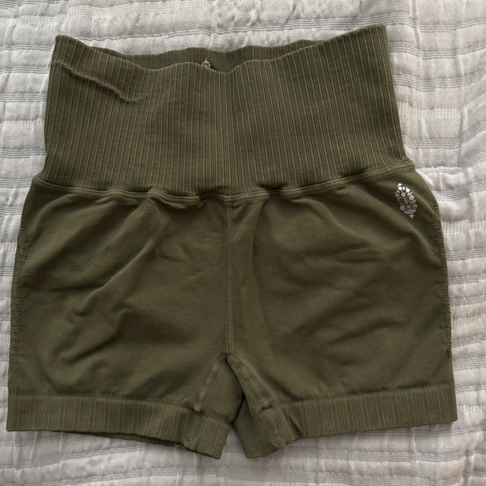 Free People Good Karma running shorts